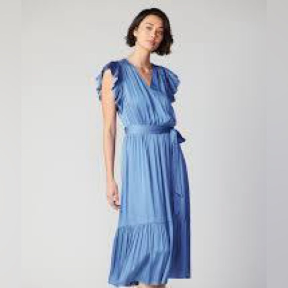 Elegant Blue Maxi Dress